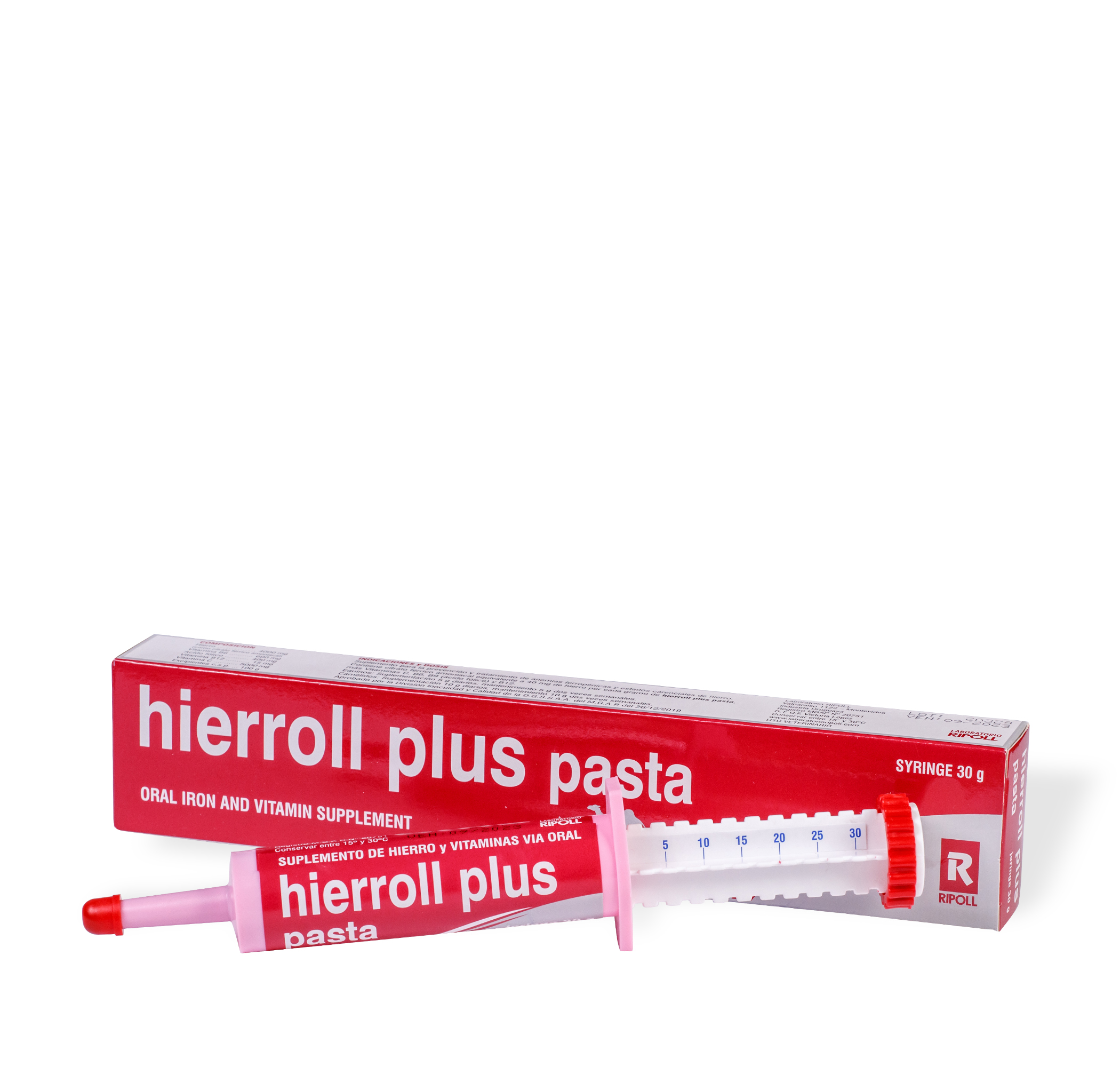 Hierroll plus pasta